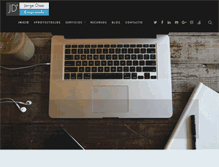 Tablet Screenshot of jorgediaz.net